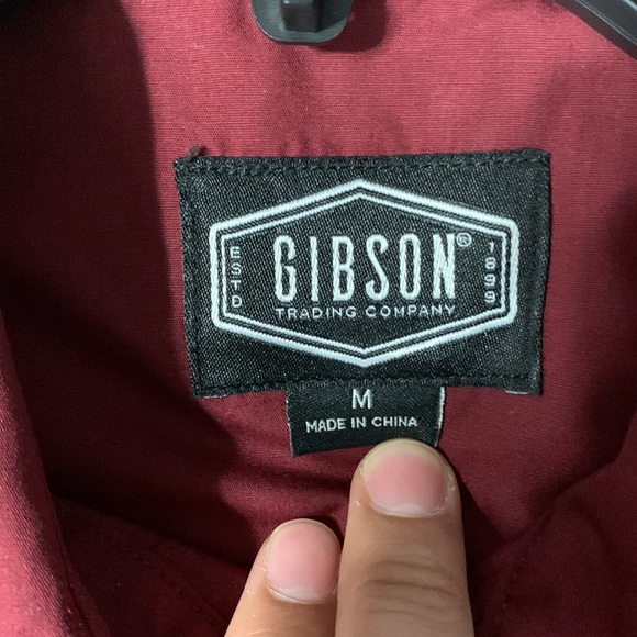 Gibson Trading Company Western Shirt, Size Medium - Picture 3 of 3